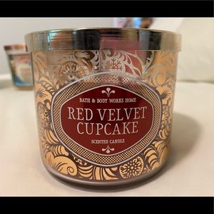 BBW 3 Wick Red Velvet Cupcake